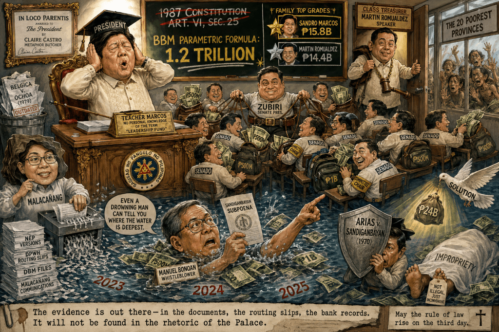 The ₱24B ‘Leadership Fund’: How Marcos Mastered the Art of Not&nbsp;Knowing