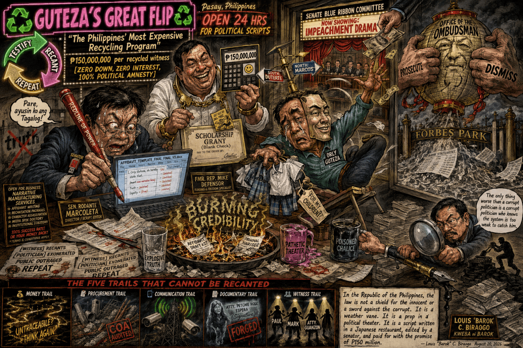 Guteza’s Great Flip: How a P150M ‘Basura’ Story Became the Philippines’ Most Expensive Recycling&nbsp;Program”