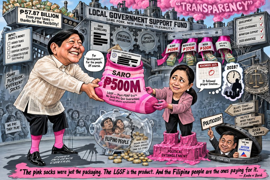 Pink Socks and P500 Million: The Most Expensive Political Foreplay in Philippine History