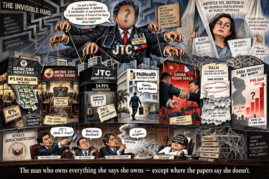 Jaime T. Cruz: The Man Who Owns Everything Sara Duterte Says She Owns