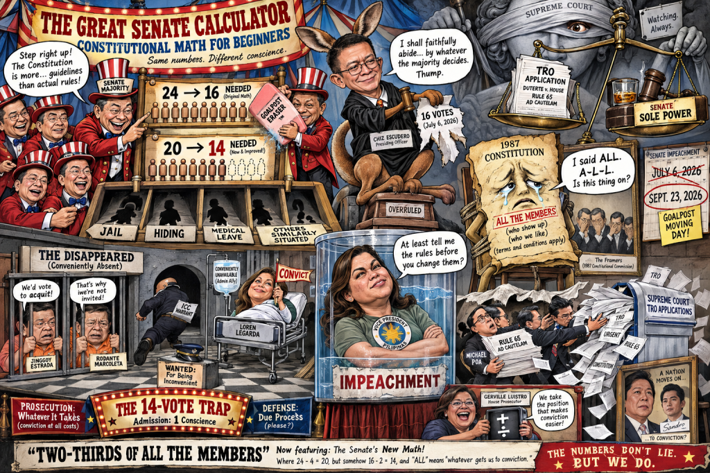 TRO or Bust: The Defense’s Last Card Before the Senate Convicts on a Rule It&nbsp;Invented