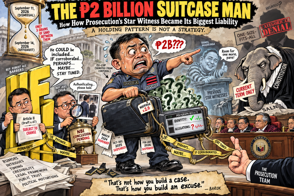 THE ₱2 BILLION SUITCASE MAN: HOW THE PROSECUTION’S STAR WITNESS BECAME ITS BIGGEST&nbsp;LIABILITY