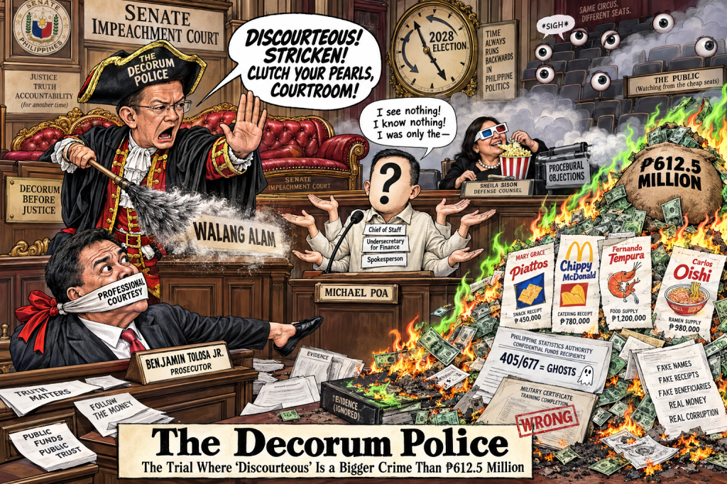 ABOGADONG WALANG ALAM: How The Senate Impeachment Court Became the Decorum&nbsp;Police