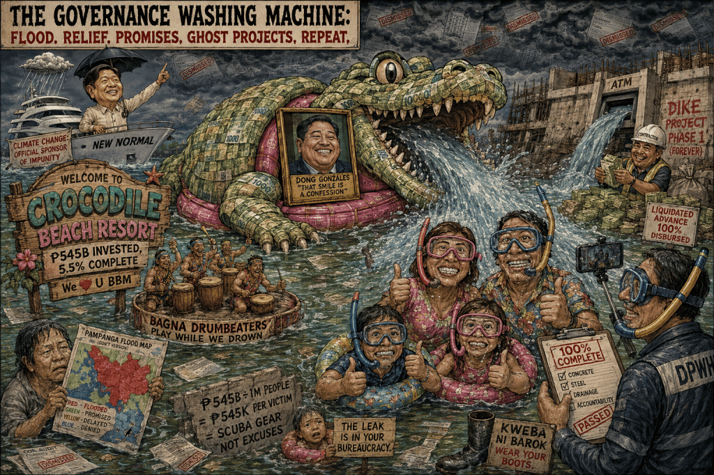 The Crocodile Tears of Pampanga: Where the Water Rises, But the Accountability&nbsp;Sinks