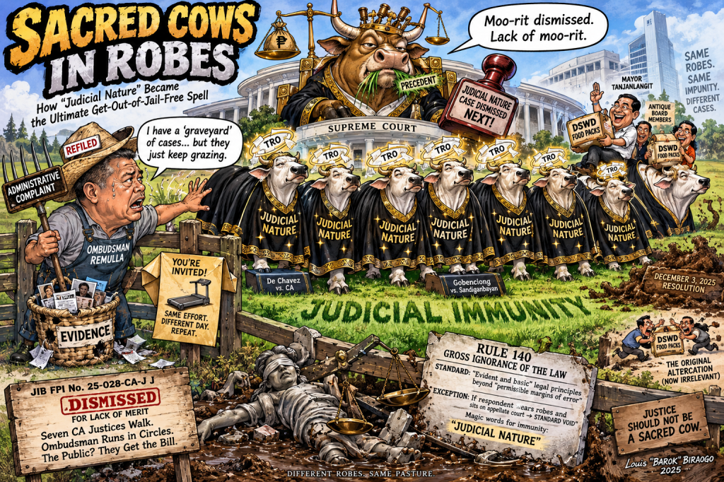 Sacred Cows in Robes: How the Supreme Court Shields Its Own From the&nbsp;Ombudsman