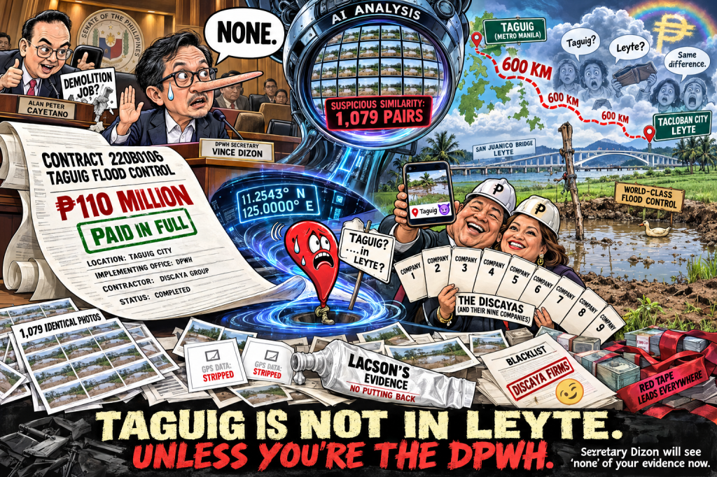 Taguig Is Not in Leyte: The DPWH’s 600-Kilometer Ghost Project