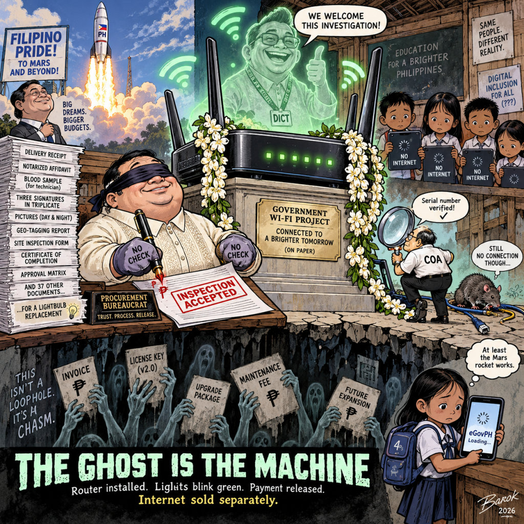 Ghost Internet: Ombudsman Finds DICT Paid for Wi-Fi That Doesn’t&nbsp;Exist