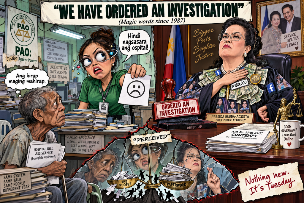 “Ang Hirap Maging Mahirap”: The PAO Scandal That Proves Government Contempt Is Nothing&nbsp;New