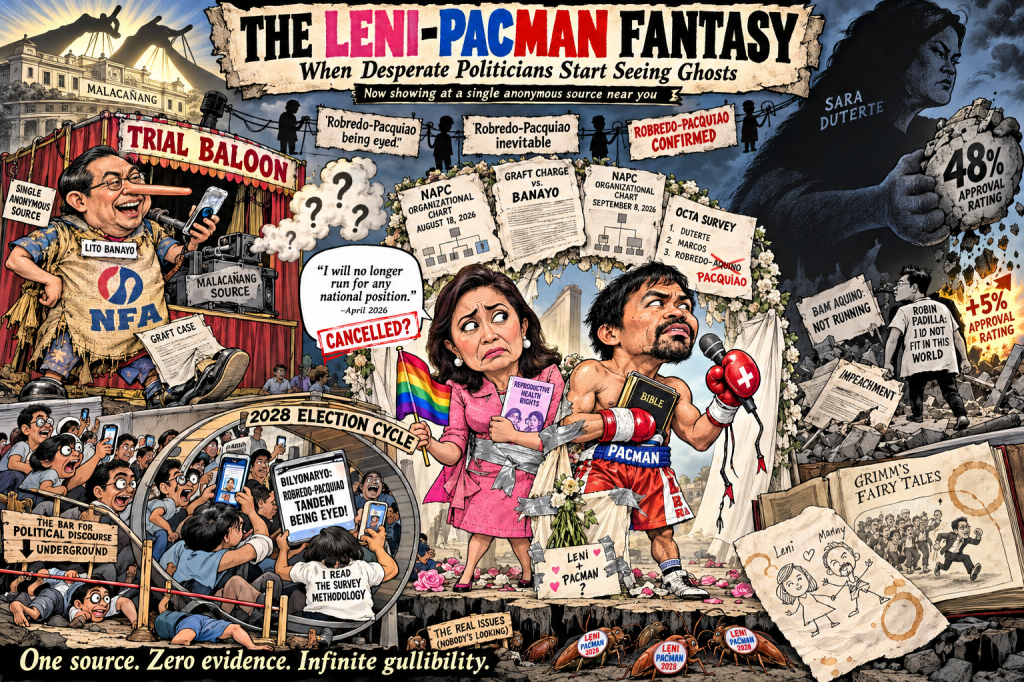 The Leni-Pacman Fantasy: When Desperate Politicians Start Seeing&nbsp;Ghosts