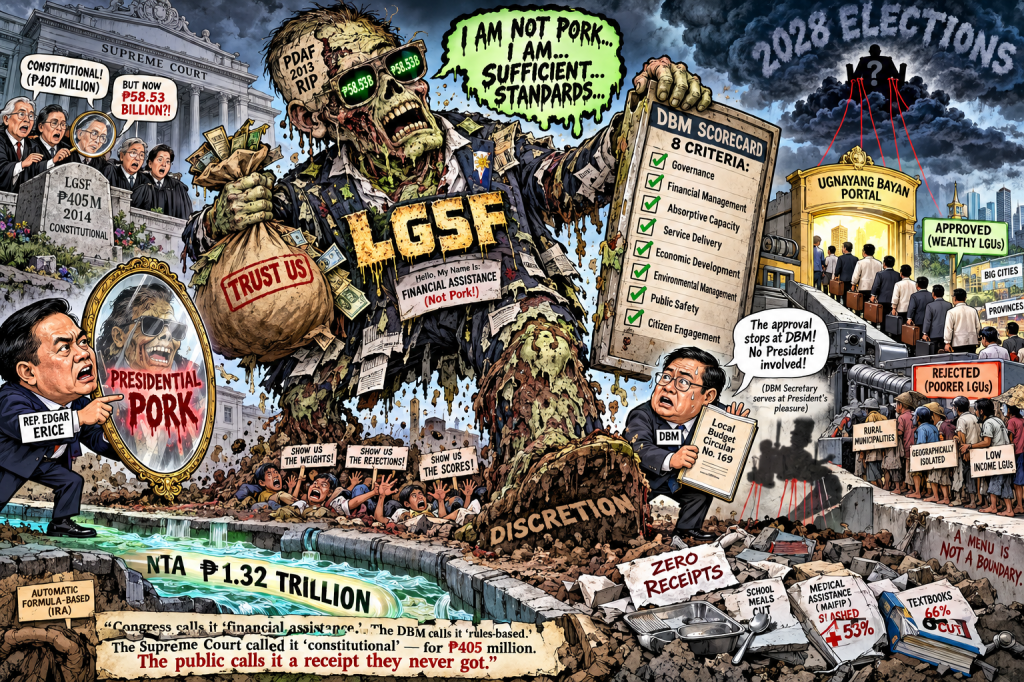 ₱58.53B, Zero Receipts: The LGSF Pork Barrel Nobody Wants to&nbsp;Name
