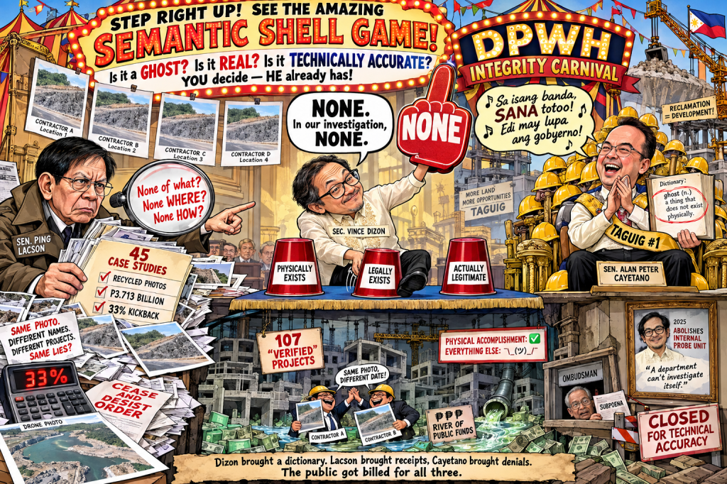 No Ghost Projects in Taguig? Dizon’s ‘None’ Is the Most Expensive Word in Philippine&nbsp;Politics