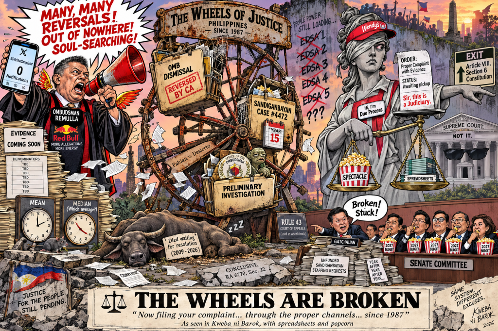 THE OMBUDSMAN FINALLY SAYS WHAT EVERYONE’S THINKING: “THE WHEELS OF JUSTICE ARE&nbsp;BROKEN