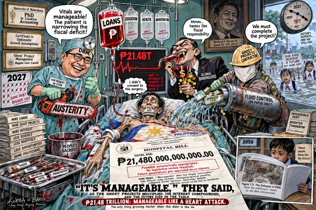 Manageable Like a Heart Attack: The DBM’s ₱21 Trillion Debt Delusion