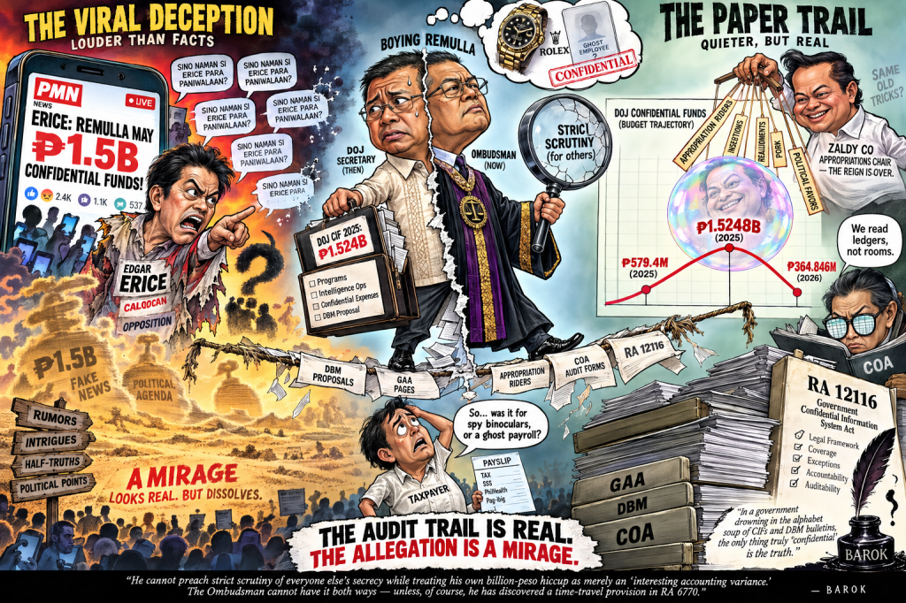 Erice’s Billion-Peso Hallucination vs. Remulla’s Paper&nbsp;Trail