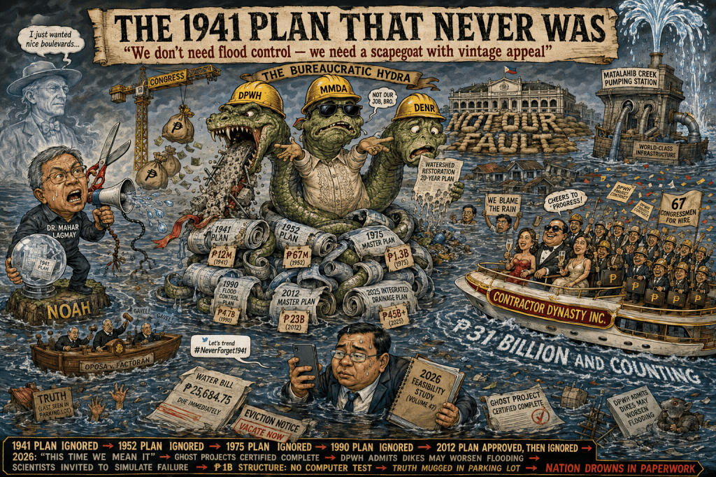 The 1941 Plan That Never Was: Mahar Lagmay’s Flood of Historical&nbsp;Revisionism
