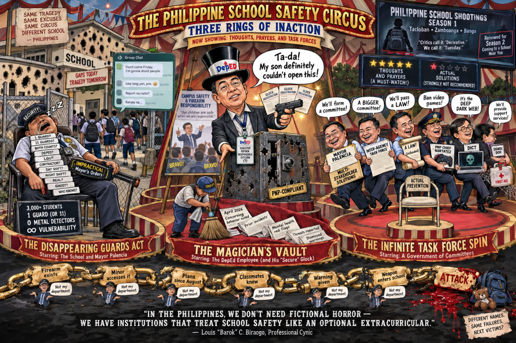 THREE SCHOOL SHOOTINGS, ZERO SOLUTIONS: How the Philippines Perfected the Art of Thoughts and Prayers