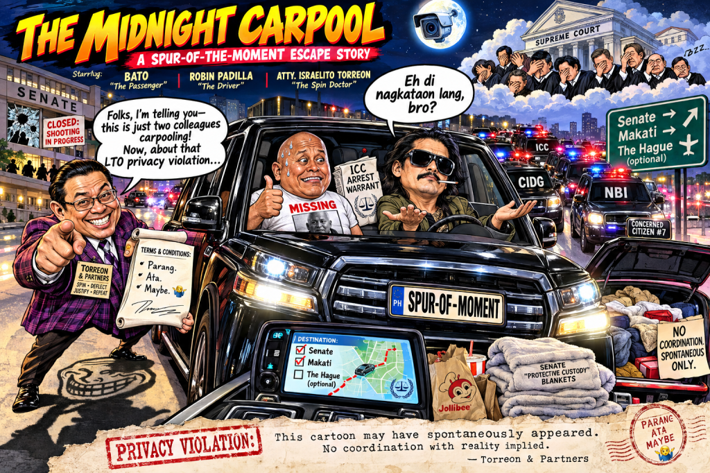 Hitchhiker’s Guide to Evading the ICC: Torreon’s ‘Spur-of-the-Moment’ Defense Is Comedy Gold