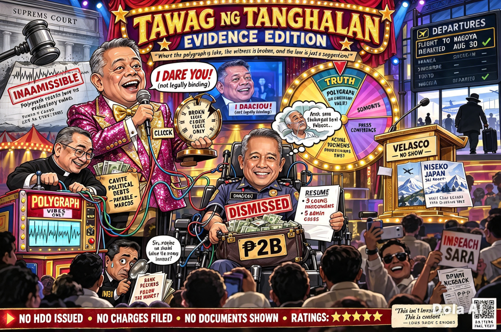 Remulla’s Polygraph Theater: How a Dismissed Cop, a Priest, and ₱2 Billion Exposed the&nbsp;Farce