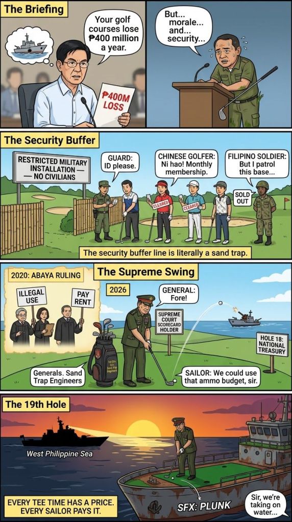 Fore! The Military’s Golf Courses Are Robbing You Blind – KWEBA ni BAROK