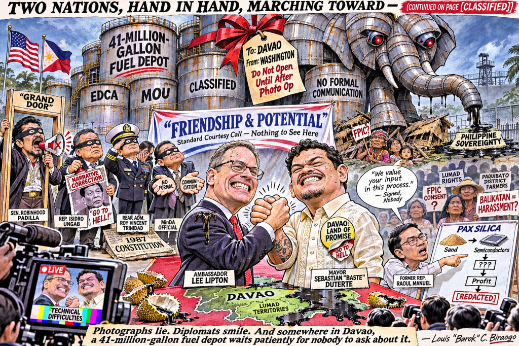 The Ambassador, the Mayor, and the 41-Million-Gallon Elephant in the Room