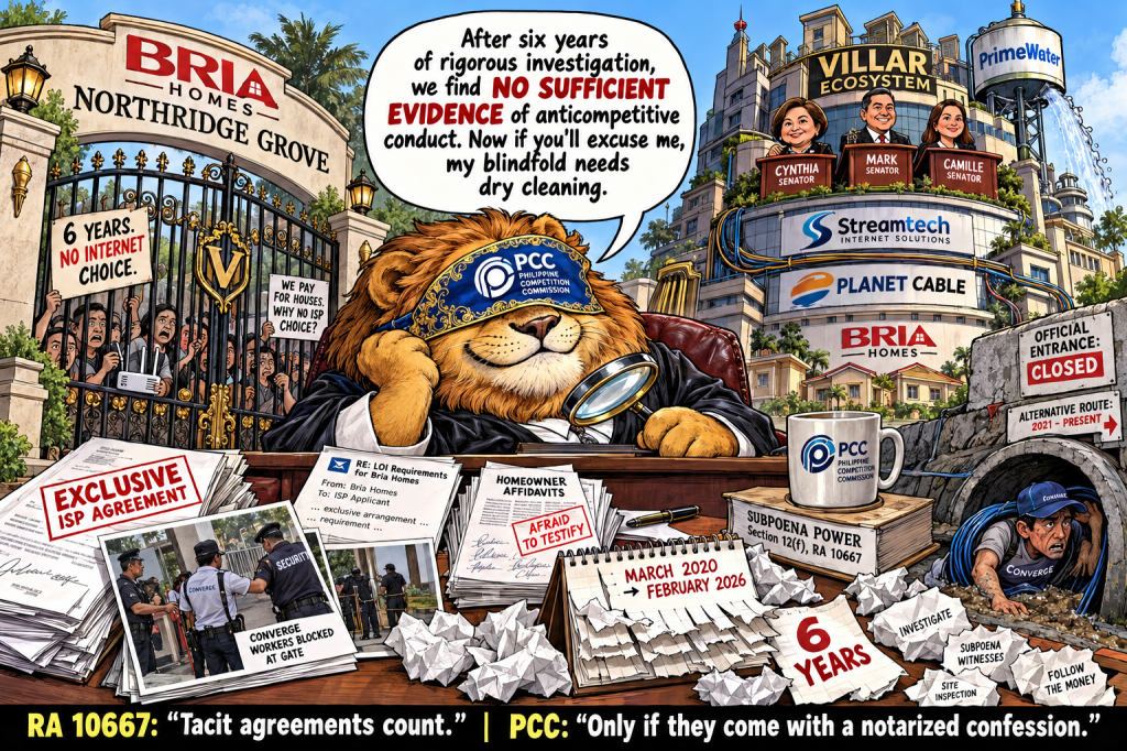 Villar ISP Case Dropped: When “Insufficient Evidence” Means “We Didn’t Really Try”