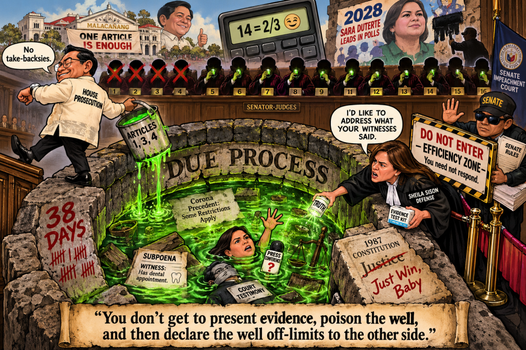 The Mistrial Nobody Wants to Name: Why Sheila Sison Is Right and the Senate Is&nbsp;Wrong
