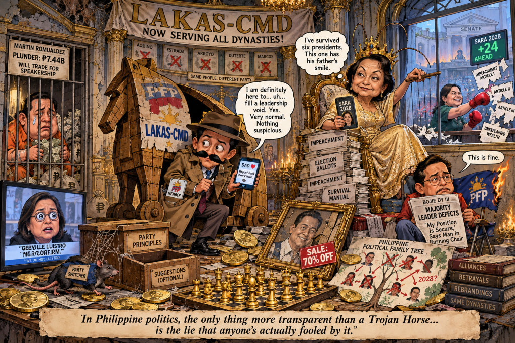 Bantay Gloria: Why Sandro Marcos Just Went Undercover in&nbsp;Lakas-CMD