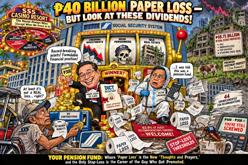 SSS ₱40B “Paper Loss”: The Philippines’ Most Expensive Toilet&nbsp;Paper