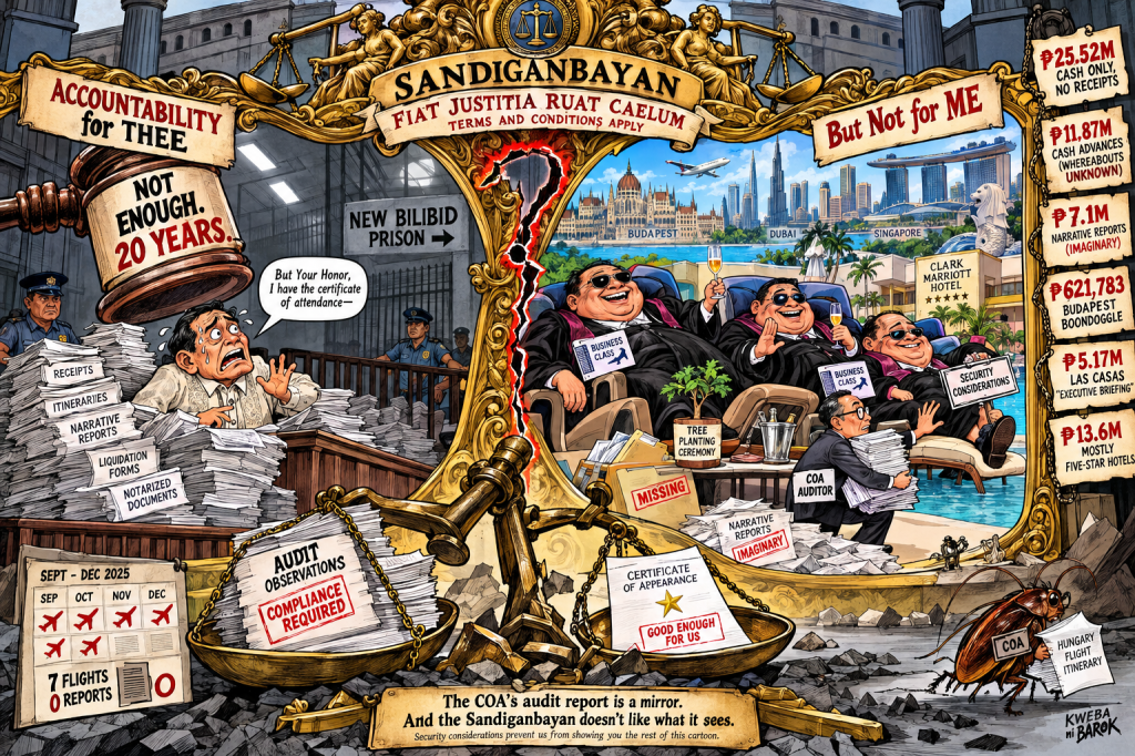 Accountability for Thee, But Not for Me: The Sandiganbayan’s ₱25.5M Paper Trail&nbsp;Disaster