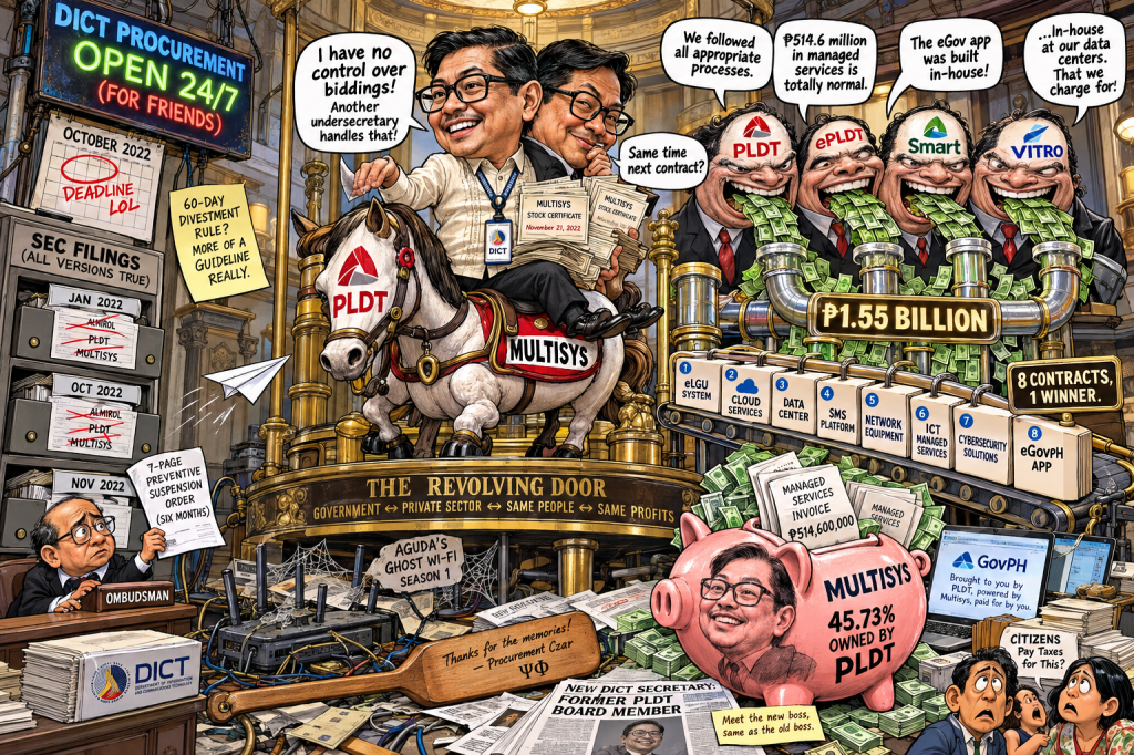 Multisys, PLDT, and the DICT: A Love Triangle With a Body Count of 1.55 Billion&nbsp;Pesos