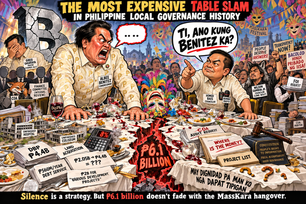 ‘Ti, Ano Kung Benitez Ka?’ — The Five Words That Broke Bacolod’s Political&nbsp;Alliance