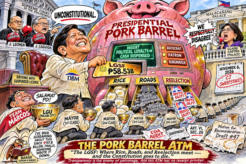 Rice, Roads, and Reelection: The Unholy Trinity Behind the ₱58.53-Billion&nbsp;LGSF