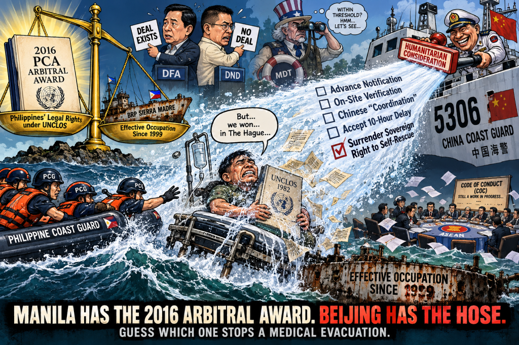 The Permission Slip and the Water Cannon: How China Turned a Sick Sailor Into a Bargaining&nbsp;Chip