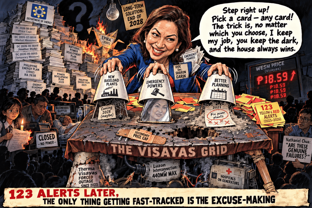 Garin’s Gambit: Admit the Failure, Ask for More Power, Blame the Market