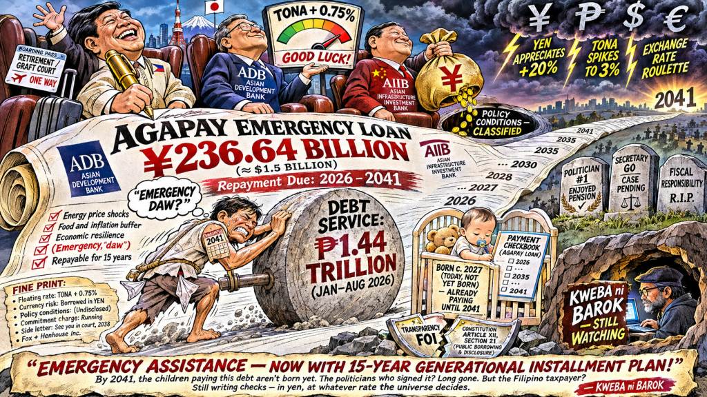 2041: The Year Filipinos Finally Finish Paying for a 2026 ‘Emergency